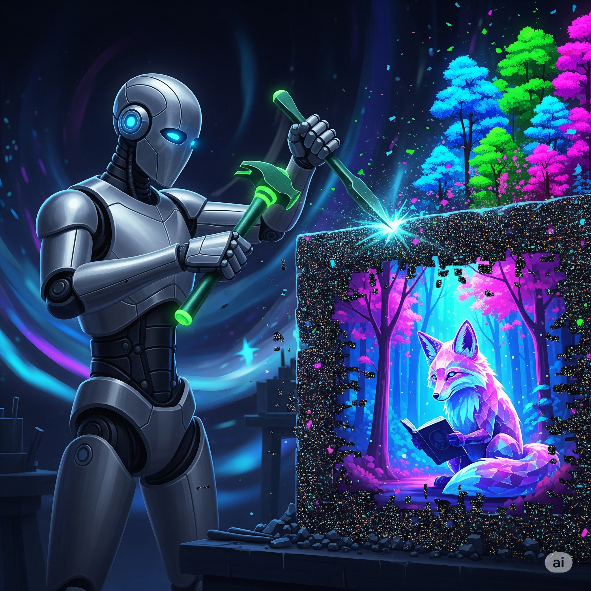 El Escultor Inverso: Cómo la IA Genera Imágenes a Partir de Texto