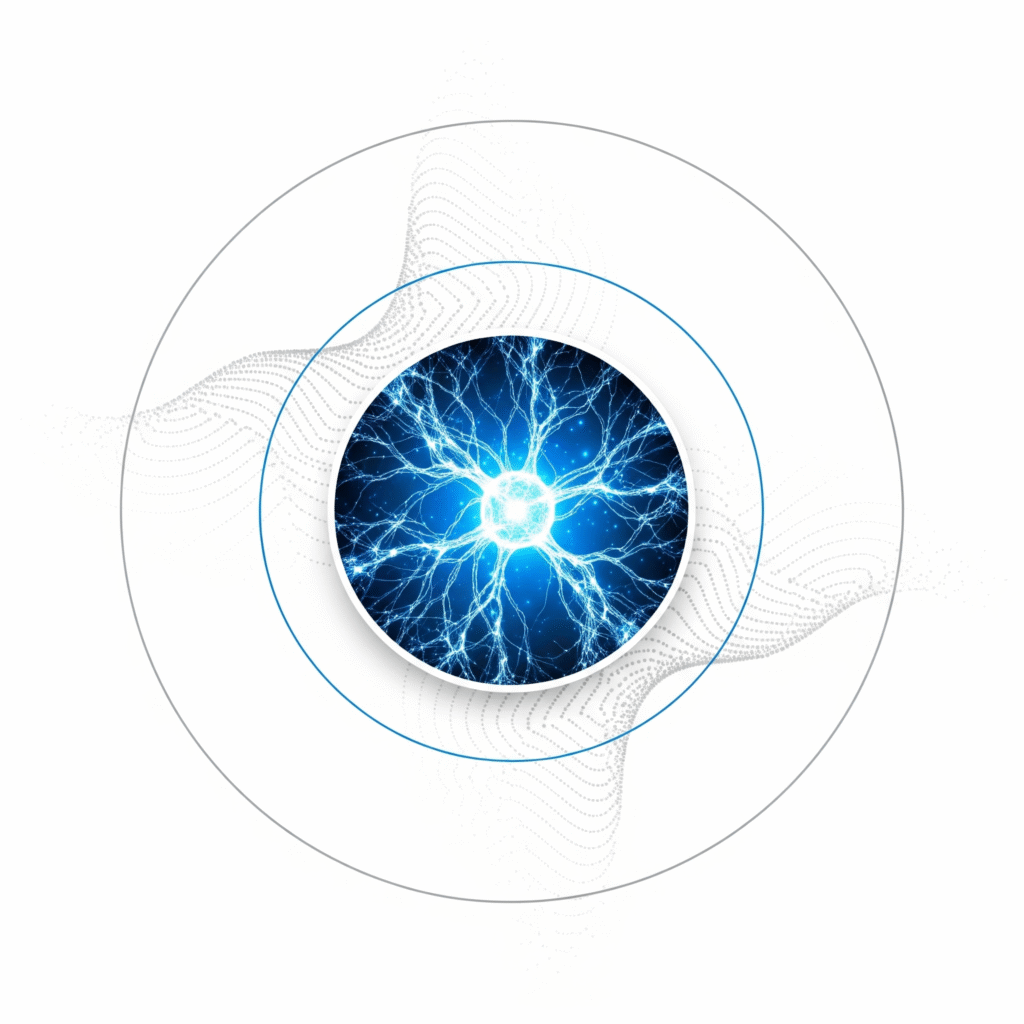 Diagrama que muestra la diferencia entre Inteligencia Artificial, Machine Learning y Deep Learning como círculos concéntricos.