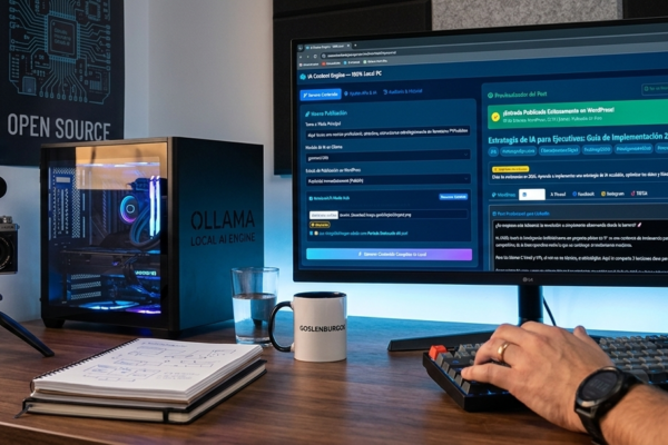Adiós al SaaS: Automatiza tu Contenido con IA Local y Ollama