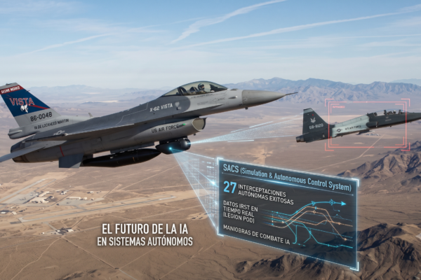 X-62 VISTA: El Futuro de la IA en Sistemas Autónomos